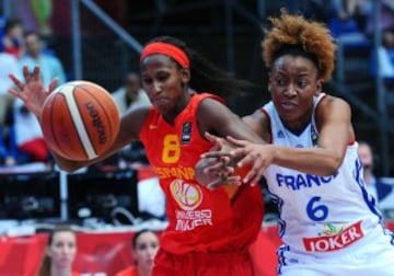 Diandra Tchatchouang y Astou Ndour.