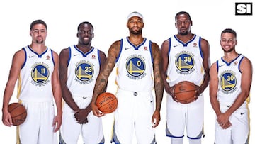 Klay Thompson, Draymond Green, DeMarcus Cousins, Kevin Durant y Stephen Curry firmar&aacute;n jugar&aacute;n juntos en los Warriors.