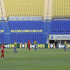 La pandemia hizo fuerte a Las Palmas en el Estadio Gran Canaria