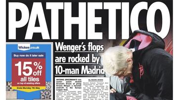 The Sun se cebó con Wenger.