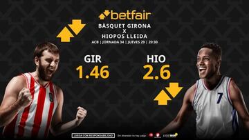 Bàsquet Girona vs. Hiopos Lleida: horario, dónde ver, pronósticos, estadísticas y clasificación