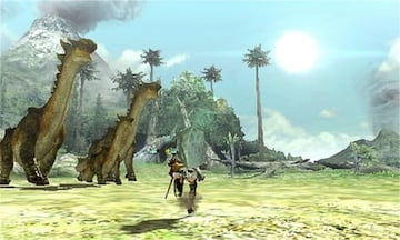 Captura de pantalla - Monster Hunter X (3DS)