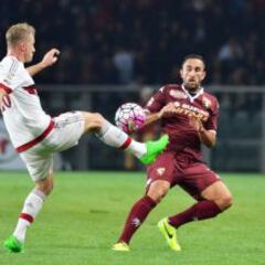 Bacca no basta al Milán, que empata en casa del Torino