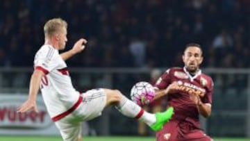 Instante del partido.