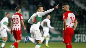 Elche y Almería firman tablas antes de Navidad