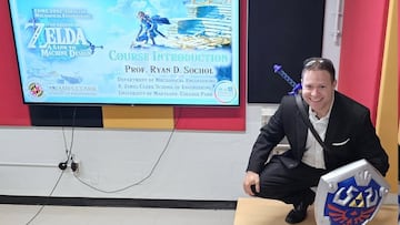 The Legend of Zelda Tears of the Kingdom curso Universidad de Maryland entrenamiento ingenieros