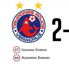 Veracruz remonta ante Lobos con goles de Soriano y Viveros