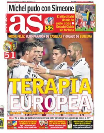 Las portadas de AS de septiembre