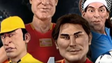 Los guiñoles volvieron a ironizar sobre la fortaleza de los deportistas españoles.