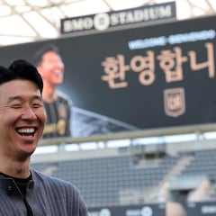 Así fue el primer día de Son como nuevo jugador de LAFC