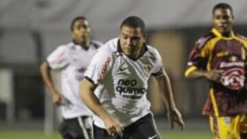 <b>¿SU ÚLTIMO PARTIDO? </b>Ronaldo, en el hasta ahora último encuentro, contra el Tolima colombiano.