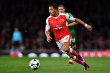 Alexis Sánchez (Chile/Arsenal)