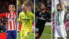 Los ases de la jornada cuatro de La Liga Santander