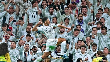 El cabezazo que conectó para hacer el primer gol madridista no tiene nada que envidiar a los grandes killers europeos. Muy activo, estuvo a punto de provocar un penalti.