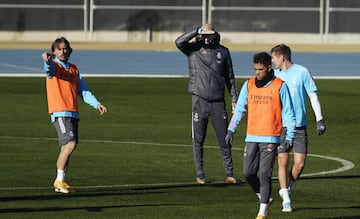 Zidane y Modric. 