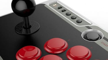 Así es el arcade stick de Switch basado en NES
