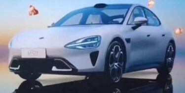 Si filtran las primeras imágenes reales del coche eléctrico de Xiaomi, próximo rival de Tesla