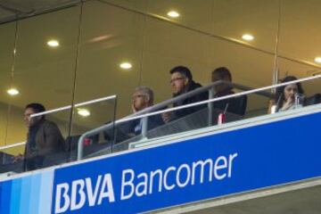 El director técnico de México, en las alturas del Estadio