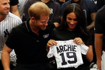 El príncipe Enrique y Meghan Markle.