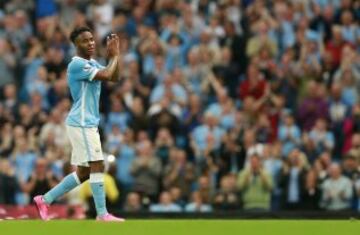 1. Raheem Sterling (20), delantero inglés del Manchester City. Valorado en 49.295 millones de euros.