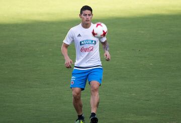 Primer entrenamiento de Colombia en el Metropolitano