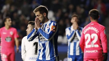 06/01/2019, PARTIDO SEGUNDA DIVISION
 DEPORTIVO DE LA CORU&Ntilde;A - LUGO 
 FEDE CARTABRIA TRISTEZA