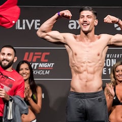 Joel Álvarez, fuera del UFC 262