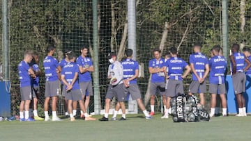 El Deportivo detiene los entrenamientos por un positivo