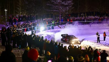 Kalle Rovanpera toma el liderato sobre la nieve