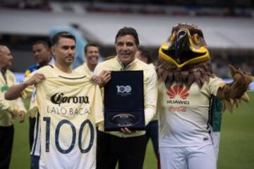 Así fue el homenaje a los volantes del Club América