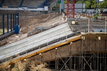 El estadio se encuentra actualmente en la fase de demolición de los graderíos.