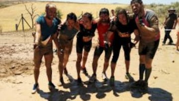 The 'Fango Team' de AS superó el barro de The Mud Day