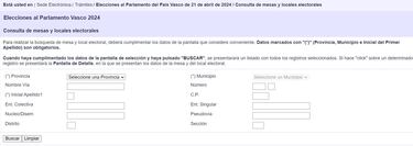 Dnde votar en las elecciones vascas:  ?qu colegio me toca el 21A y cmo saber cul es mi mesa electoral?