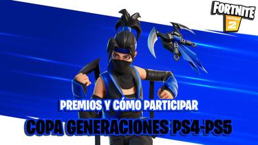 Copa Generaciones de Fortnite en PS4 y PS5: fecha, premios, cómo participar y ganar una PS5