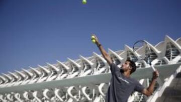 Feliciano Lopez, hoy en la Ciudad de las Artes y las Ciencias de Valencia.