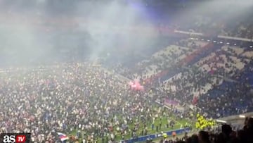 Lyon jugará la final de la copa de Francia.