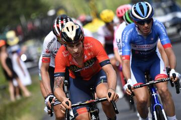 El francés Romain Sicard y el español Iván García.