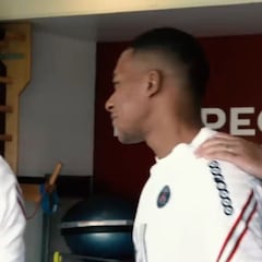 No le gusta perder ni a las canicas: vean a Mbappé al ser superado por el último en llegar