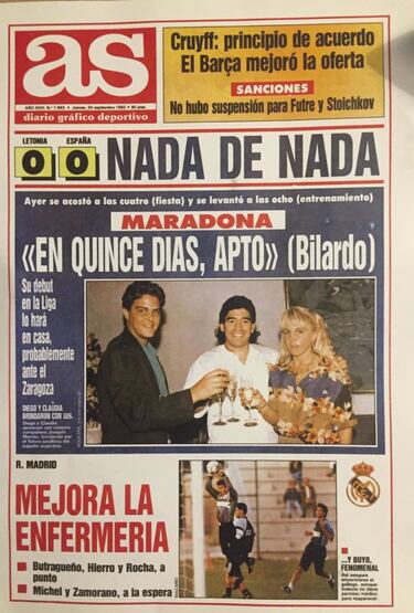 Cuando vi a Maradona dar 70 toques a una naranja