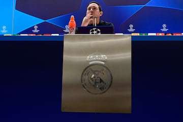 Lampard toma la palabra en el Bernabéu.