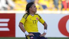 El delantero colombiano, Dayro Moreno el &uacute;nico sobreviviente del &uacute;ltimo Brasil- Colombia por Eliminatoria