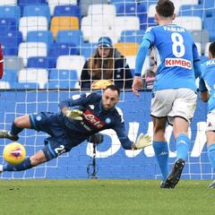 Ospina es del gusto de Gattuso y amenaza el puesto de Meret