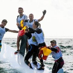 Ocho medallas para España en el mundial de 420; tres de oro