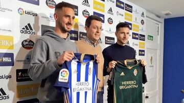 Omar Ramos y Javi Navarro ya ejercen de blanquiazules