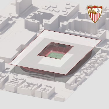El estadio pasará a tener 55.000 espectadores, las obras empezarán en 2026, durarán dos años y el coste será de 300 millones.