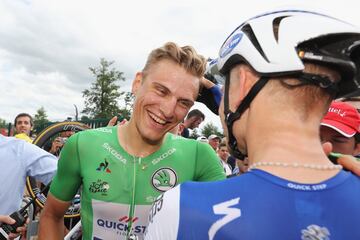 Marcel Kittel  y Julien Vermote 