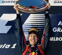 Vettel domina en Melbourne y Alonso roza el podio