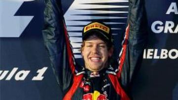 Vettel domina en Melbourne y Alonso roza el podio