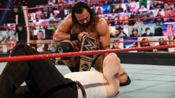 Drew McIntyre y Sheamus en Raw.