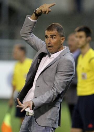 El entrenador del Eibar,Gaizka Garitano.